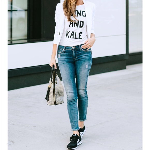 Women's cotton V-neck tee - Picture 4 of 4